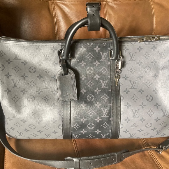 Louis Vuitton Christopher MM Backpack and Keepall 55 Bandoulière - Picture 5 of 6